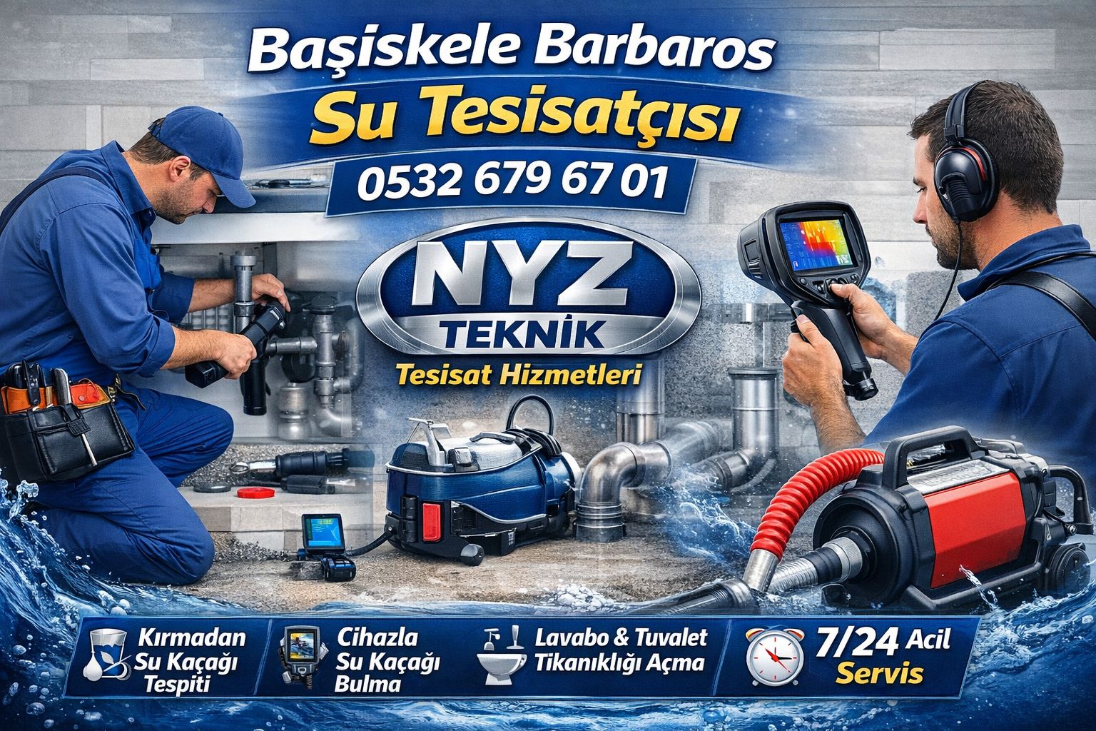Başiskele Atakent Su Tesisatçısı